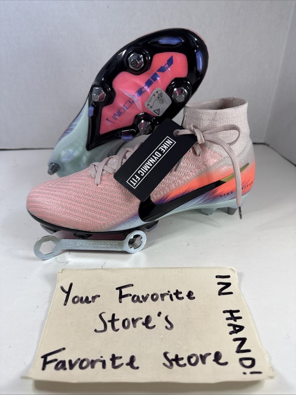 Nike Air Zoom Mercurial Superfly SG Pro Elite Cleats IO4504-600 Mens Size 6 RARE